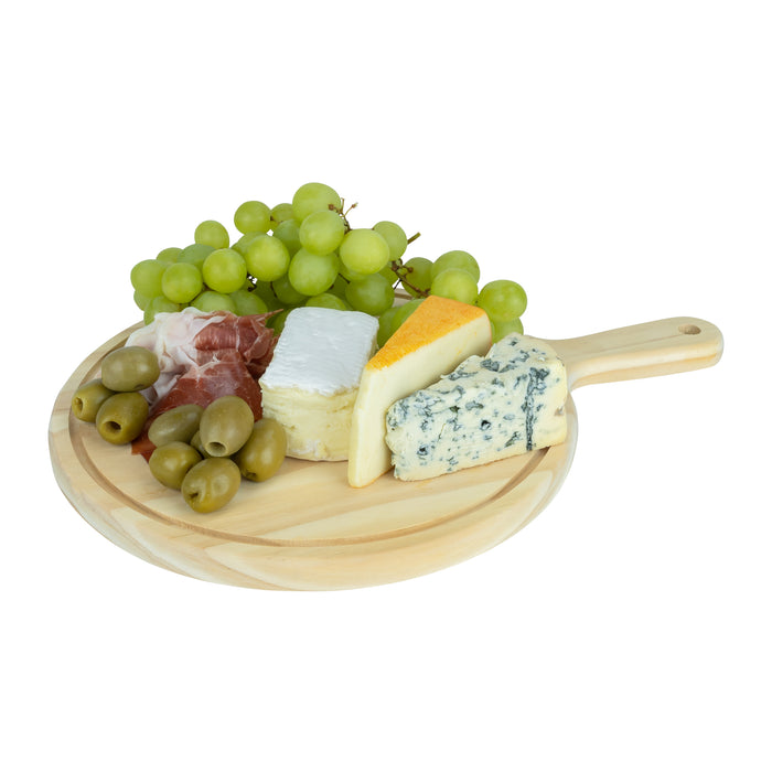 Krumble Serveerplank rond - M - Hout