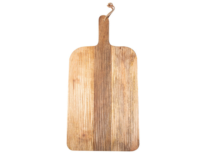 Gusta Plank mangohout met lijnen 60x30x2cm