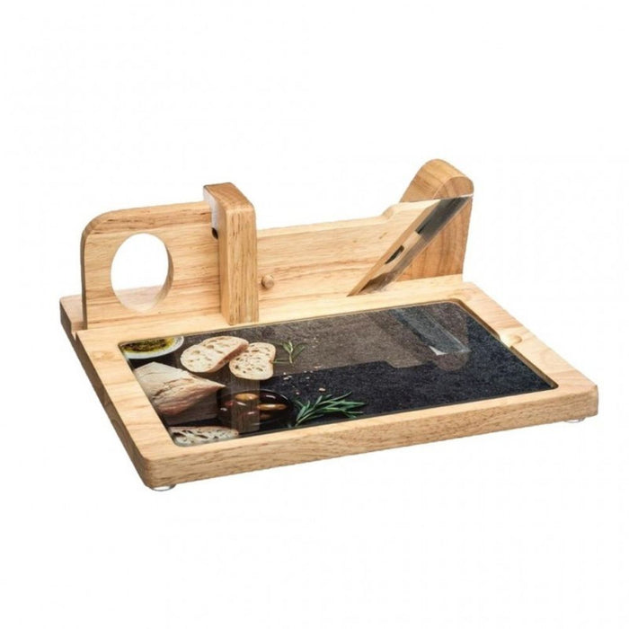 Orange85 Borrelplank met Vleessnijmachine Tapas Zwart 28.5x26x10cm...