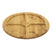CASA DI ELTURO Draaiplateau Appetizer Bamboe - Draaischijf - Ø35CM