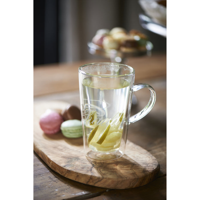 Riviera Maison C'est Chaud Dubbelwandige Glazen set 4 Stuks - 370ML