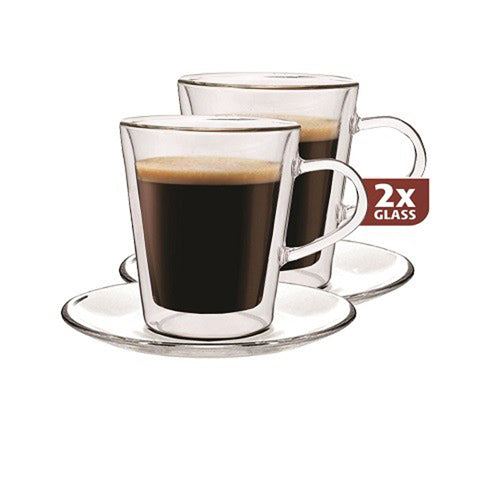 Maxxo - Lungoglazen Dubbelwandig, set van 6 - Maxxo