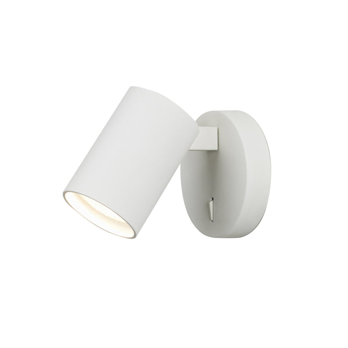 Astro Ascoli Single Switched wandlamp excl. GU10 structuur wit