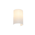 QAZQA Moderne wandlamp wit - Simple Drum Jute