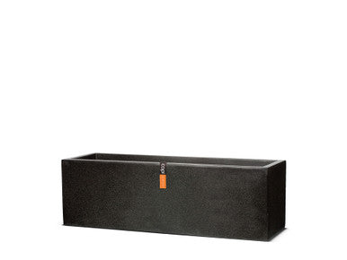 Capi lux Bak rechthoek laag II zwart