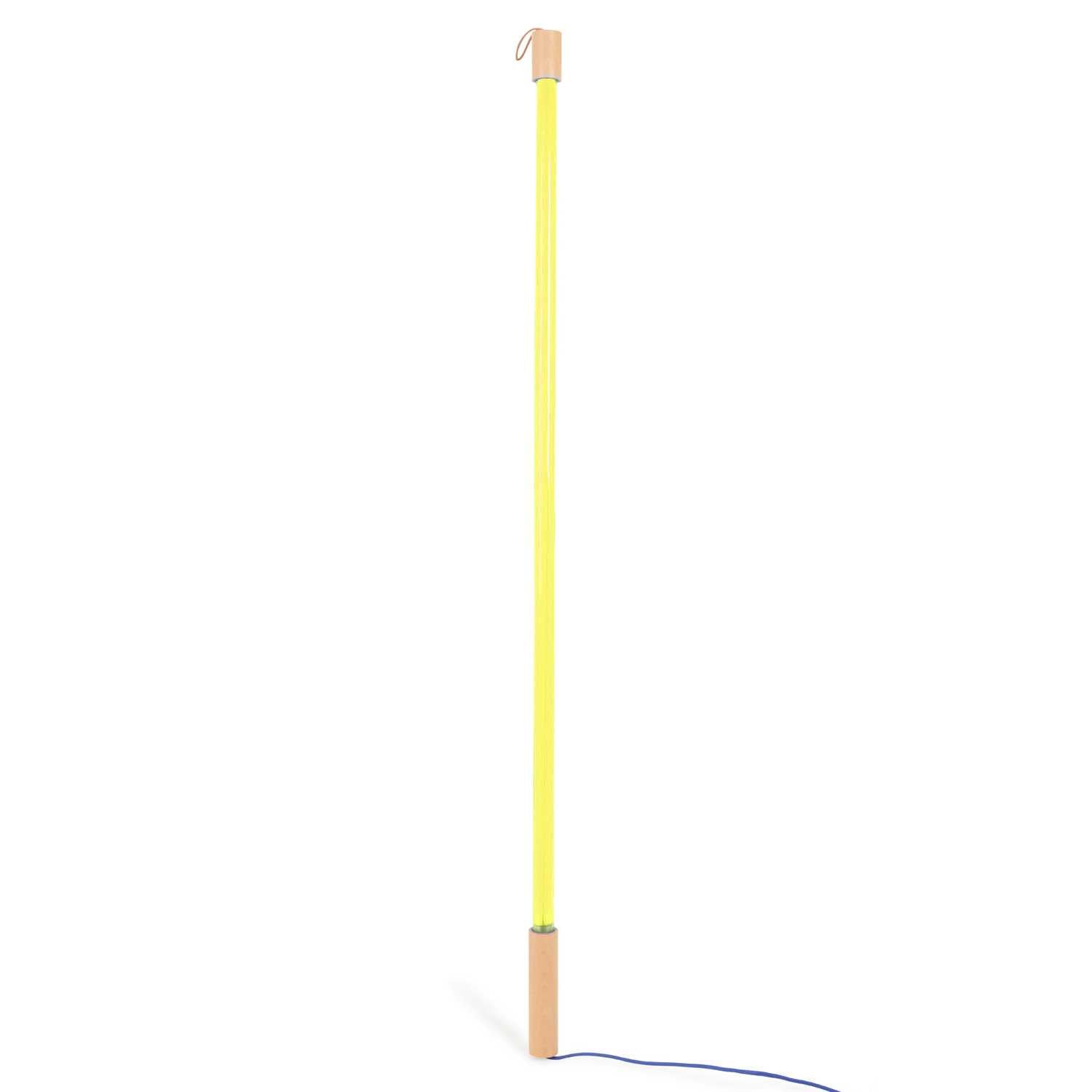 Seletti Linea LED wandlamp geel