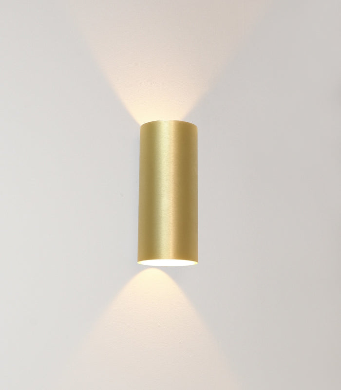 Artdelight Wandlamp Brody 2 Mat Goud Led 2 x 4Watt