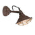 QAZQA Vintage wand- en plafondlamp bruin kantelbaar - Barrack