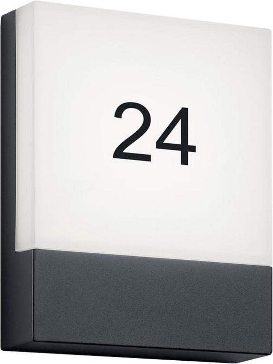 Trio Leuchten Pecos - Wandlamp - 1 lichts - H 200 mm - antraciet