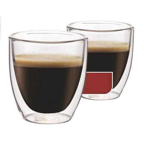 Maxxo - Espressoglazen dubbelwandig, set van 4 - Maxxo