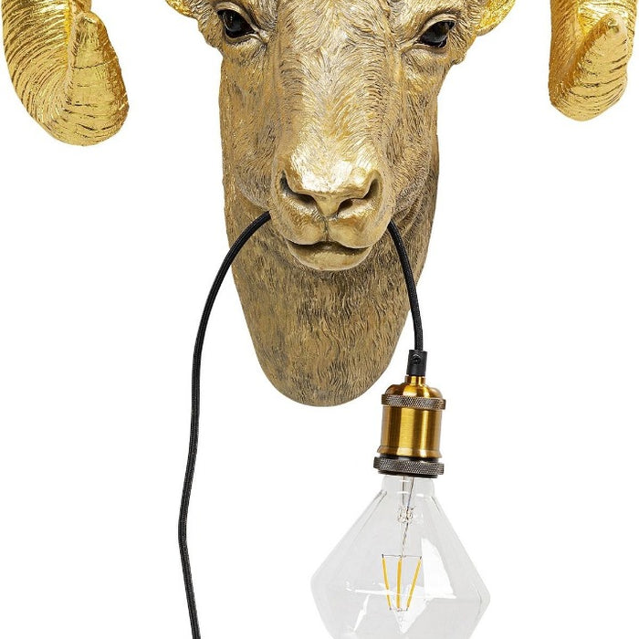 Kare Design Wandlamp Goat Head