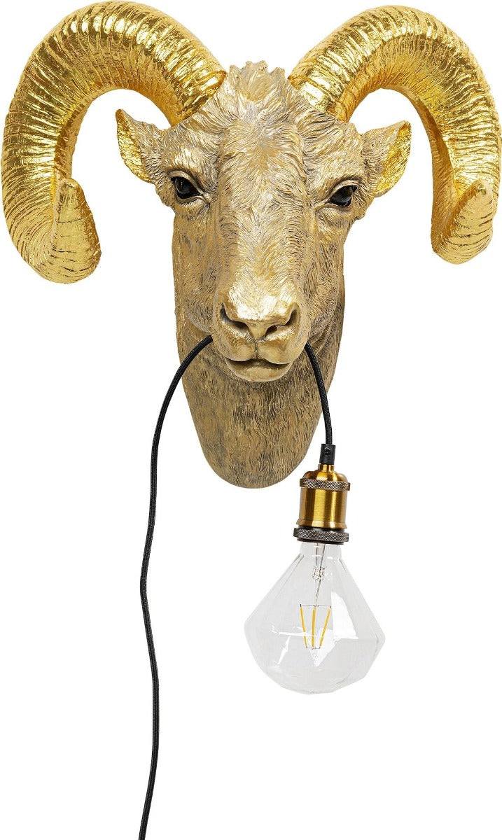 Kare Design Wandlamp Goat Head