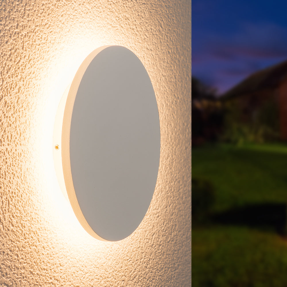 HOFTRONIC Casper XL LED Wandlamp Wit IP54 voor binnen en buiten
