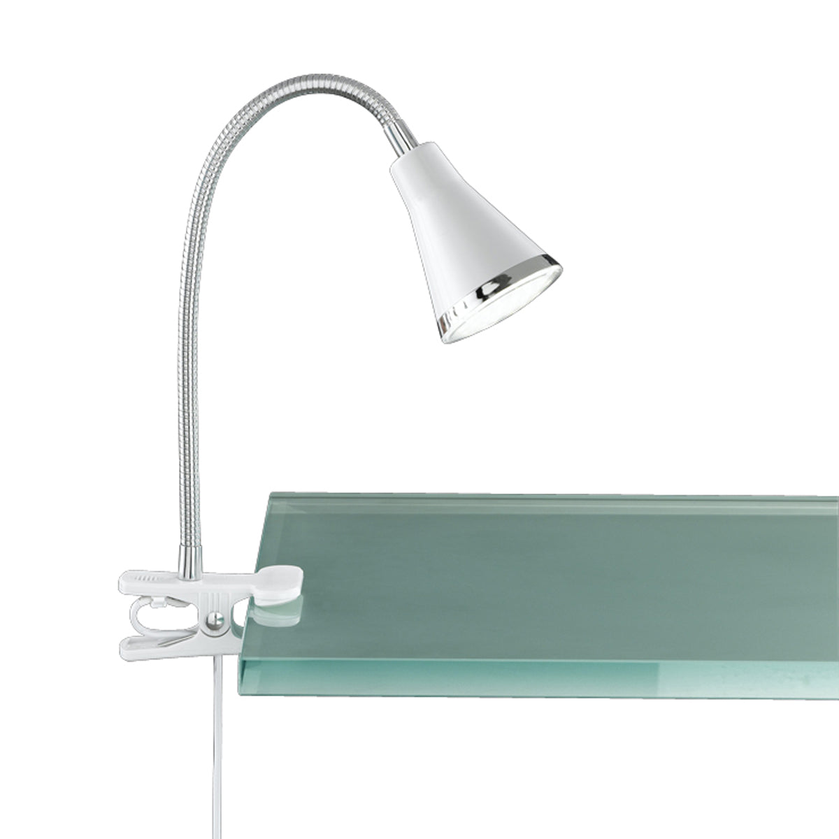 Klemlamp Reality Arras - Wit