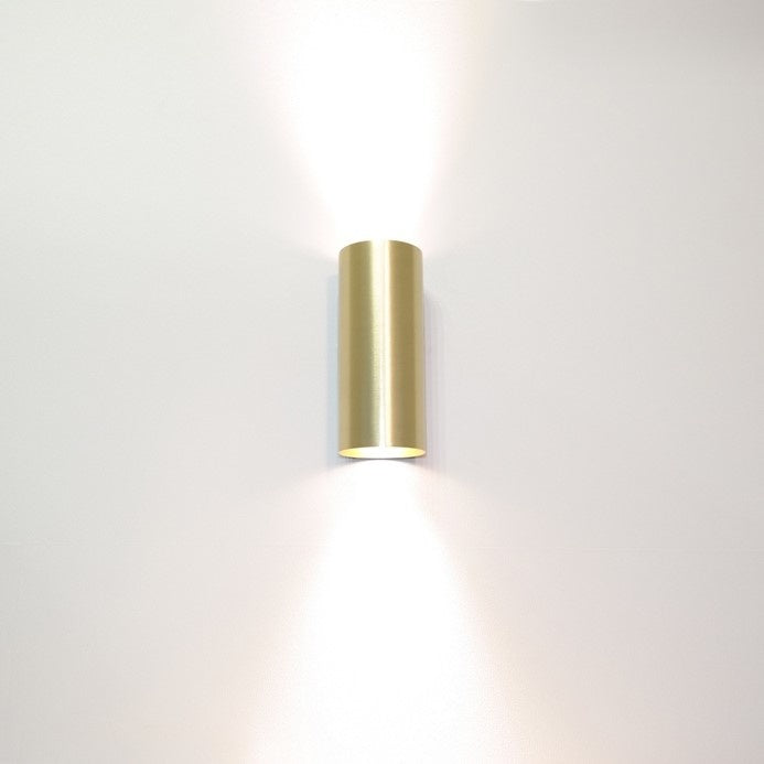 Artdelight Wandlamp Roulo 2 Goud GU10 Up & Downlight