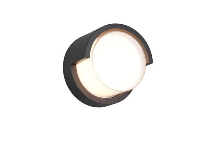 Reality Puno Wandlamp 1x LED SMD 8W Zwart