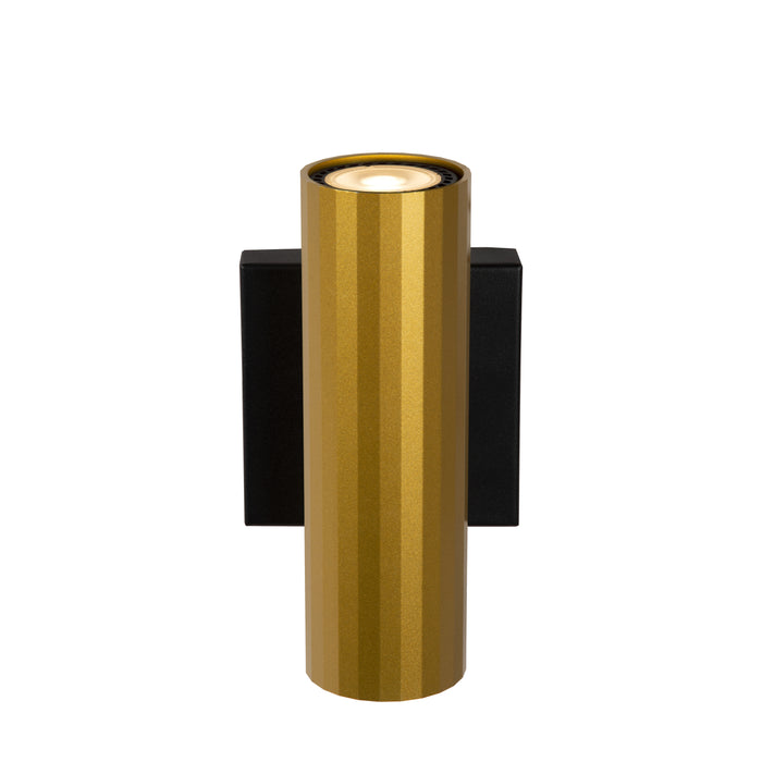 Lucide POLYGON Wandspot - Mat Goud | Messing
