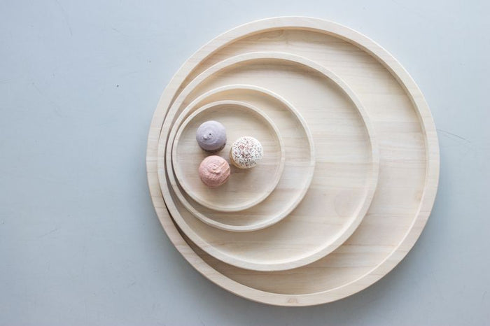 Dienblad Roundi - Acaciahout - XL - TAK Design