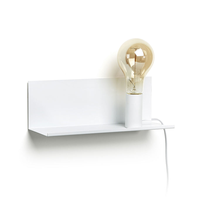 Kave Home - Hannah wandlamp 35 cm wit