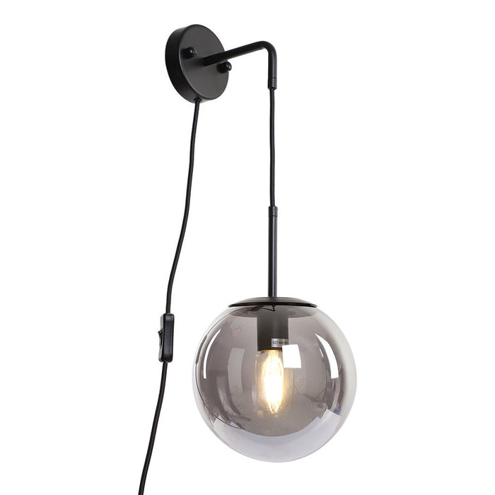 Bronx71 Wandlamp Else 1-lichts Smoke