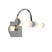 QAZQA Klassieke badkamer wandlamp chroom IP44 2-lichts - Bath Arc