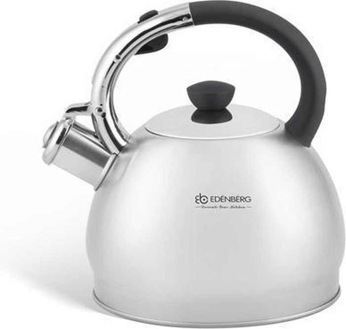 Edenberg Classic Line - Fluitketel RVS - 2.0 liter