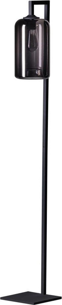 ETH Vloerlamp The John | Zwart|Smoke Glas