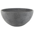 Ter Steege Bloempot schaal - kunststof - donkergrijs - D55xH23 cm