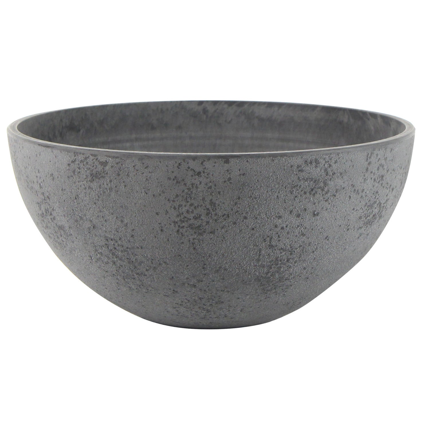 Ter Steege Bloempot schaal - kunststof - donkergrijs - D55xH23 cm