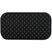 MSV Douche|bad anti-slip mat badkamer - rubber - zwart - 36 x 65 cm