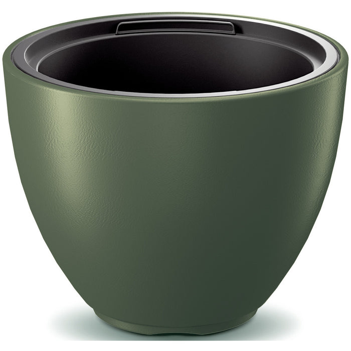 Prosperplast Plantenpot Sevilla - kunststof - dennengroen - D39 cm