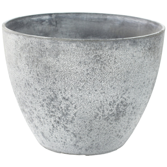 Ter Steege Plantenpot - betongrijs - kunststof - 29 x 22 cm