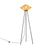 QAZQA Oosterse vloerlamp tripod rotan - Straw