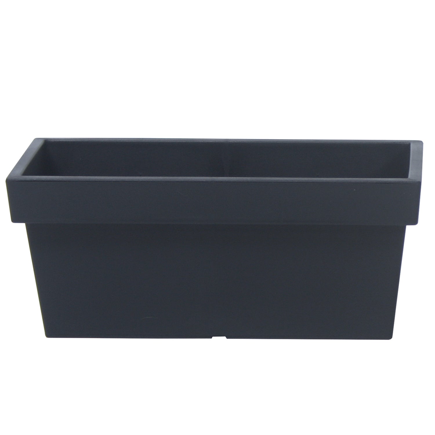 Prosperplast Plantenbak - kunststof - 79 x 35 x 33 cm - antraciet