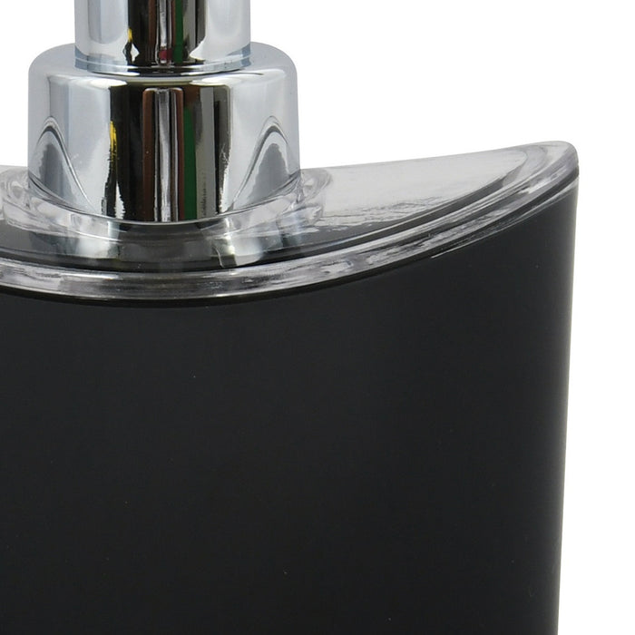 MSV Zeeppompje|dispenser Aveiro - PS kunststof - zwart - 14 cm