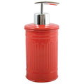 MSV Zeeppompje|dispenser - Industrial - metaal - rood - 17 cm