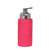 MSV Zeeppompje|dispenser Kyoto - keramiek - fuchsia roze|zilver - 18 c