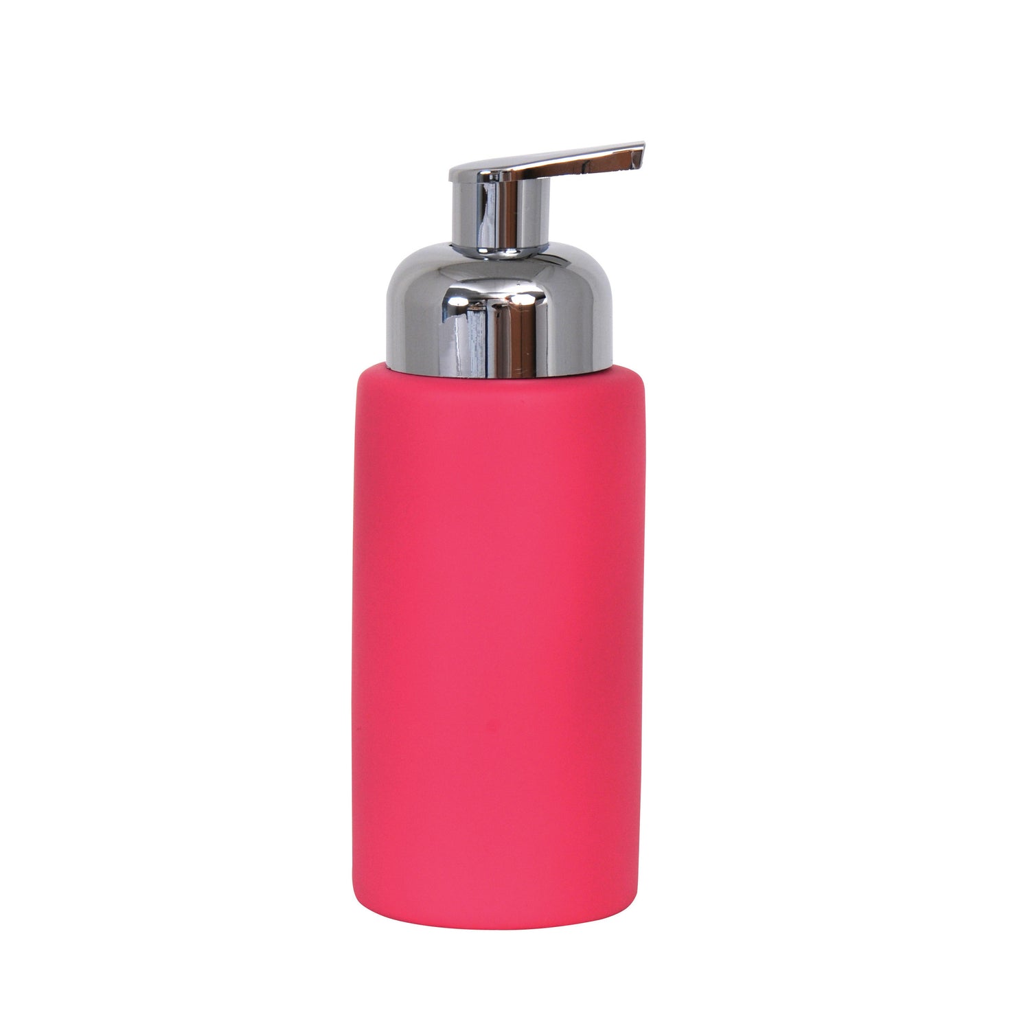 MSV Zeeppompje|dispenser Kyoto - keramiek - fuchsia roze|zilver - 18 c