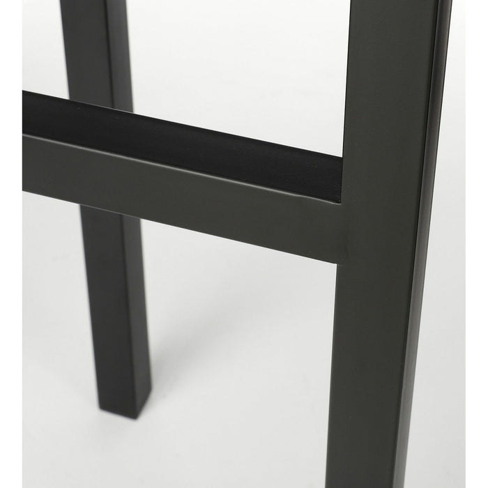 Plantenpot|bloempot plantenstandaard|verhoger zwart metaal 34 x 70 cm