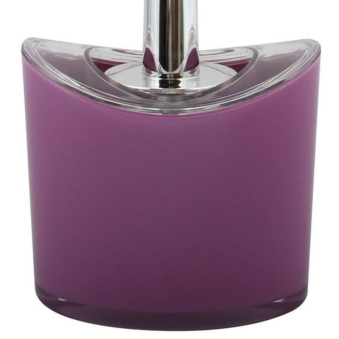 MSV Toiletborstel houder|wc-borstel Aveiro - kunststof - paars