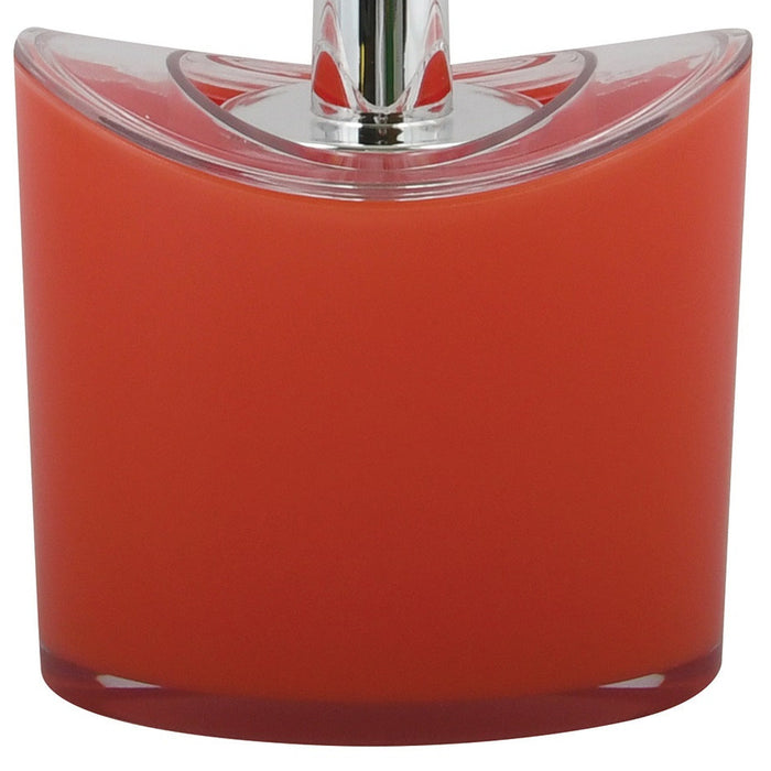 MSV Toiletborstel houder|wc-borstel Aveiro - kunststof - rood