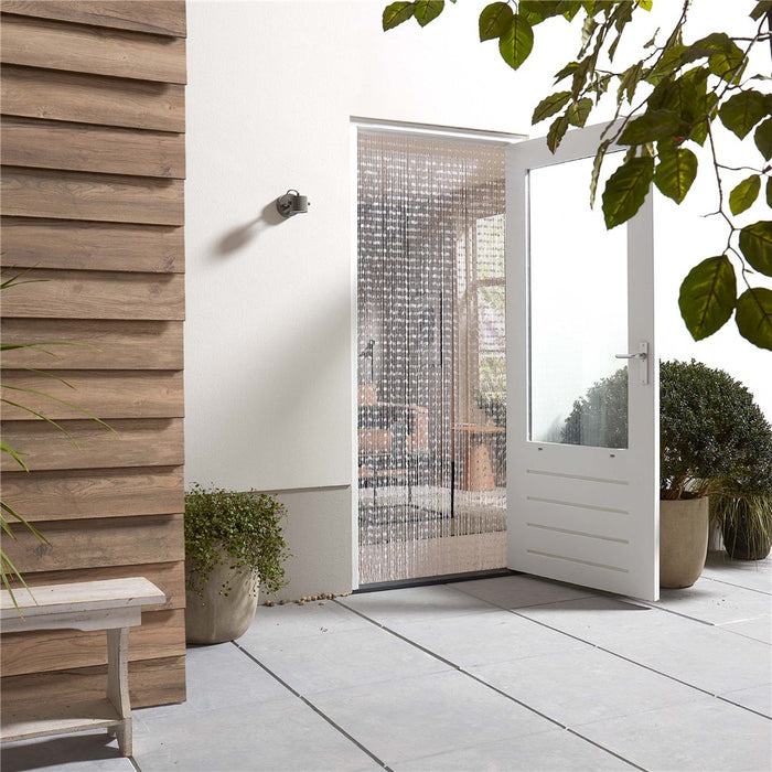 Livn Deurgordijn Beats alu rail wit 230x100cm