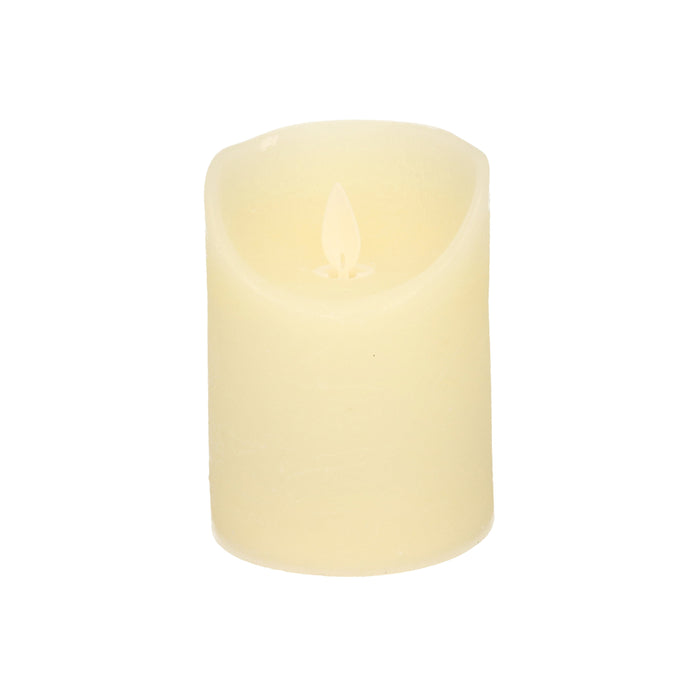 Anna's Collection Stompkaars - LED - ivoor wit - H10 cm