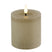 Countryfield LED kaars|stompkaars - beige - D7,5 x H8 cm - timer