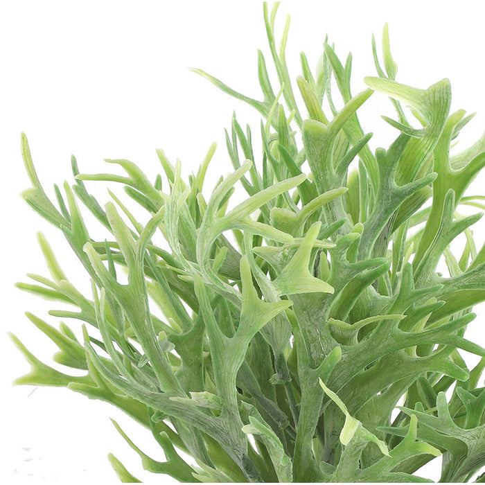 Countryfield Kunstplant Platycerium in bloempot - Groen - 20 x 24 cm