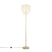 QAZQA Vloerlamp franxa - Crème - Oosters - D 350mm