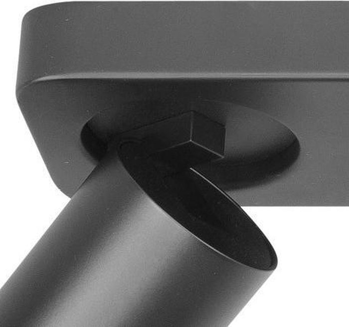 HighLight opbouwspot Oliver 2L balk - zwart