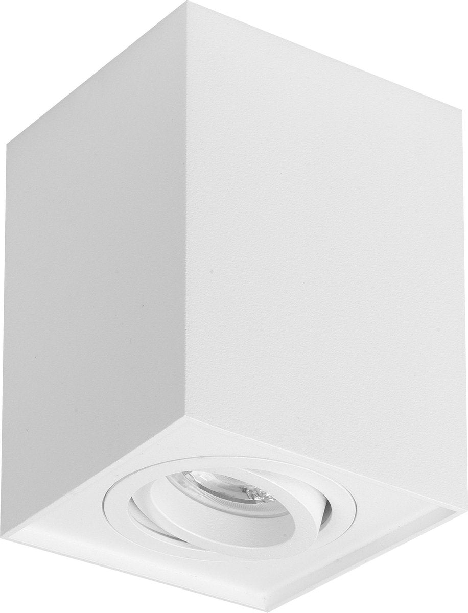 HighLight plafondlamp Maxi Rebel 1 lichts vierkant - wit