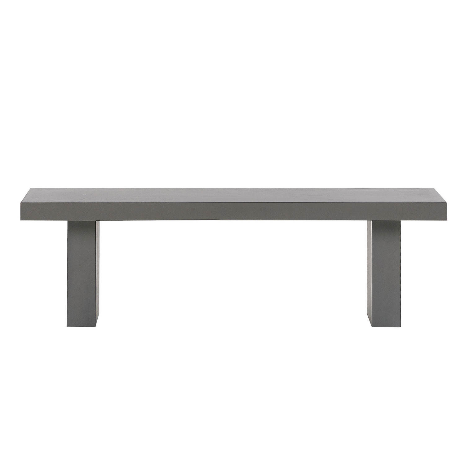 Beliani - TARANTO - Tuinbank - Grijs - Vezelcement