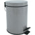 MSV badkamer|toilet pedaalemmer - grijs - 3 liter - 17 x 25 cm